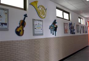 五一小学楼道文化——艺术长廊